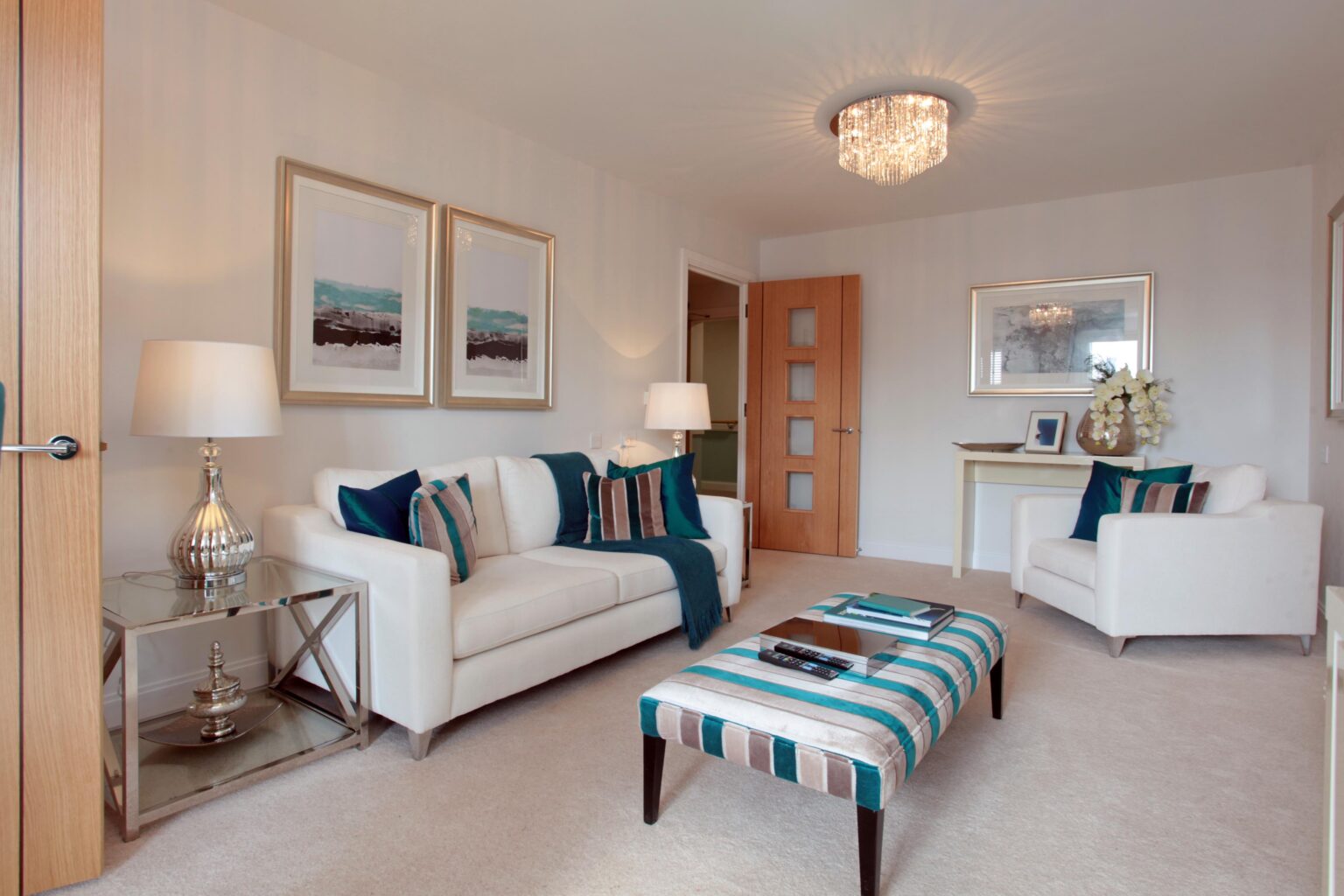 A typical McCarthy and Stone Living Room